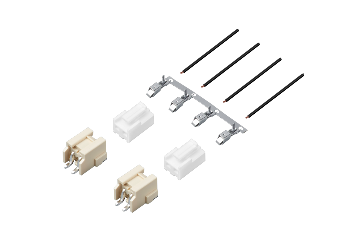 间距3.96mm线对板连接器